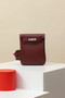 HERMÈS KELLY JUMP BAG BORDEAUX SWIFT LEATHER  PALLADIUM HARDWARE