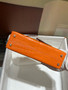 Hermès Kelly 20 Mini II Orange Alligator Palladium Hardware 