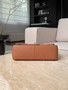 Chanel Large Classic Handbag Lambskin Caramel 30 cm
