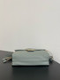 Fendi Mamma Baguette Large  nappa leather bag Green