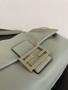 Fendi Mamma Baguette Large  nappa leather bag Green