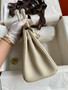 Hermes Craie Birkin 25 cm Togo Gold Hardware