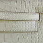 Hermès Matt Vanilla  Alligator Kelly Pochette Gold Hardware