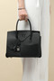 Hermès Birkin en Desordre Black Togo and Swift Palladium Hardware