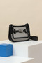 HERMÈS JYPSIERE MINI BAG TOILE/SWIFT LEATHER BLACK