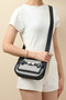 HERMÈS JYPSIERE MINI BAG TOILE/SWIFT LEATHER BLACK