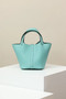 Hermes Blue Atoll Picotin Lock 18 Togo Leather Bag