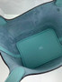 Hermes Bleu Atoll Picotin Lock 18 Togo Leather Bag