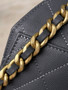  Chanel SPRING-SUMMER 2025 CHANEL 25 SMALL HANDBAG GREY