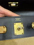 Hermès Kelly 32 pony-style calfskin handbag