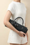 HERMÈS KELLY FLAT HANDBAG 35 BLACK SWIFT PALLADIUM HARDWARE