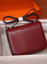 Hermes Constance 19 Rough H Box calf leather Palladium hardware