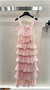 Chanel Fall-Winter 2025/26 Long Dress Mohair & Silk  Light Pink