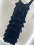 Chanel Fall-Winter 2025/26 Long Dress Mohair & Silk Black