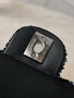Chanel Fall-Winter 2025/26 Pre-Collection   Evening Bag   Quilted Gradient Sequins & Ruthenium-Finish Metal  Silver & Black 