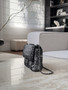 Chanel Fall-Winter 2025/26 Pre-Collection   Evening Bag   Quilted Gradient Sequins & Ruthenium-Finish Metal  Silver & Black 