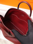 HERMÈS BOLIDE 1923 MINI BAG MYSORE GOATSKIN PALLADIUM HARDWARE ROUGH H