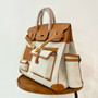 HERMÈS CARGO HAC BIRKIN 40 GOLD BOX AND TOILE GOLD HARDWARE HERMÈS CARGO HAC BIRKIN 40 GOLD BOX AND TOILE GOLD HARDWARE