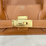 HERMÈS CARGO HAC BIRKIN 40 GOLD BOX AND TOILE GOLD HARDWARE HERMÈS CARGO HAC BIRKIN 40 GOLD BOX AND TOILE GOLD HARDWARE