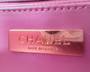 Chanel Fall-Winter 2025/26   Large Flap Bag With Top Handle   Metallic Mirror Calfskin & Gold-Tone Metal Pink