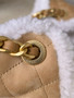 CHANEL Limited Edition 25 Small Handbag  Crumpled Shearling Sheepskin