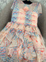 Chanel Cruise 2025/26 Long Dress with Embroidered Silk Muslin Ecru