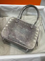 Hermes Plume Elan 32 Lizard Ombre Palladium Hardware