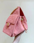  CHANEL 25 SMALL HANDBAG PINK SUEDE
