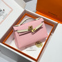 Hermès Special Order (HSS) Kelly Pochette Craie and Pink Sakura Swift Gold Hardware