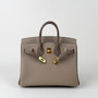 Hermès Special Order (HSS) Birkin 25 Etoupe & Gris Tourterelle Togo Gold Hardware