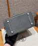 Hermès Birkin 25: Gris Foncé Salvator Lizard