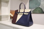 Hermés Birkin 35 Bleu Saphire Taurillon Novillo Double Palladium Hardware “Birkin Futurisme”, MFW2025