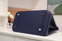 Hermés Birkin 35 Bleu Saphire Taurillon Novillo Double Palladium Hardware “Birkin Futurisme”, MFW2025