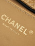 CHANEL SMALL 25 HOBO BAG Beige Raffia & Black Calfskin | Antique Gold Hardware