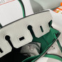 Hermès Limited Edition Horseshoe Birkin 25 Bag Gris Perle/Velvet Green