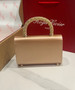 Roger Vivier Efflorescence Mini Bag in Satin Gold