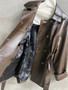 Chanel spring 2026 lambskin leather jacket Brown 