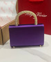 Roger Vivier Efflorescence Mini Bag in Satin Black