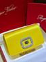 Roger Vivier Viv' Choc Mini Clutch Yellow