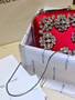 Manolo Blahnik Hangi Petinia Crystal Silk Clutch