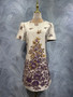 2026 Summer Valentino Jacquard Beaded Floral Dress