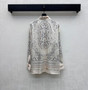 Hermès Silk Printed Long Sleeve Shirt