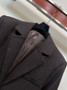 Louis Vuitton Spring/Summer 26 Linen Blend V-Neck Blazer