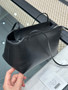The Row Terrasse To Go Black Lambskin Bag