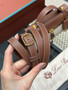 Loro Piana Extra Bag L27 Canvas and Brown Leather