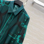 Hermes 26s early spring chain link print silk shirt