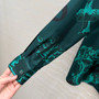 Hermes 26s early spring chain link print silk shirt
