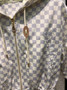 Louis Vuitton Checkerboard Hooded Trench Coat