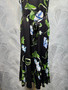 Oscar de la Renta Floral Print Sleeveless Dress, 2026 Summer New Collection - Black/Multi (S-XL)