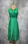 2026 Summer New Valentino Tencel Cotton Solid Color Sleeveless Dress - Green (S, M, L, XL)